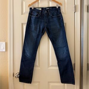 GAP Men's Dark Blue Denim Jeans size 29x30